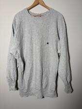 Vintage 90s Champion Reverse Weave Sweatshirt Mens XXL Gray Crewneck USA