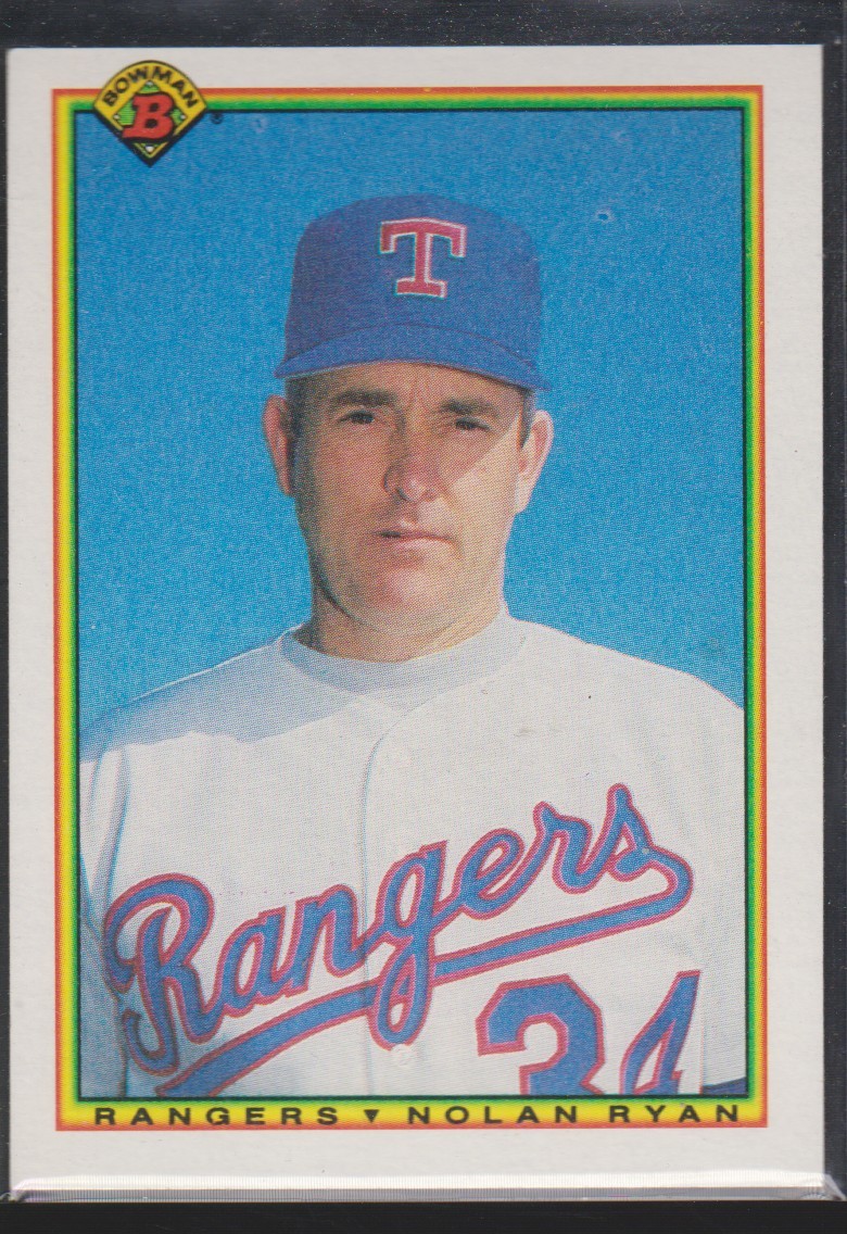 1990 Bowman #486 Nolan Ryan Texas Rangers