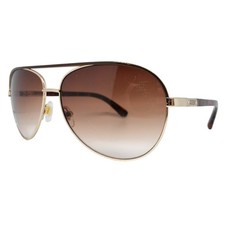 Guess Brown/Gold Aviator Sunglasses - FAIR CONDITION