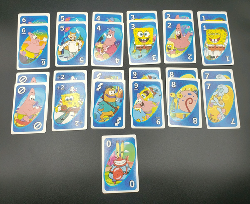 Mattel UNO "SpongeBob SquarePants & Friends" MEME! Edition Card Game - New - Picture 9 of 14