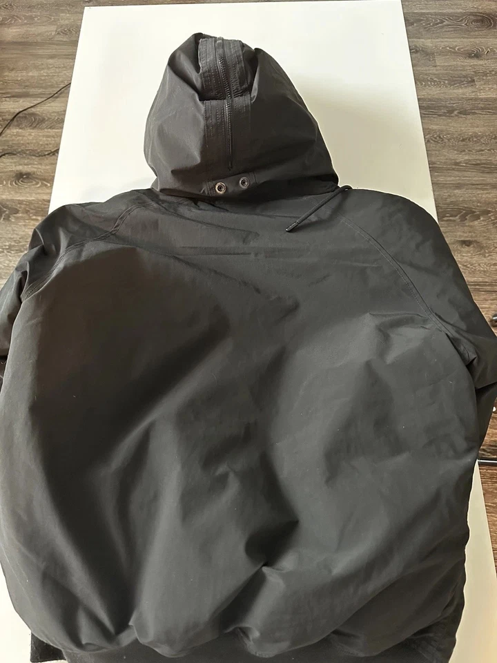 Alpha Industries N-2B ALTITUDE PARKA Men's Bomber Jacket Size M Black - Image 4 of 4