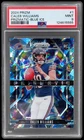2024 Panini Prizm Caleb Williams #1 PSA 9 RC Prizmatic Blue Ice Prizm 21/99 Mint