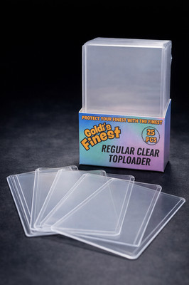 Goldi's Finest  Regular Clear Toploader 25x Standard Klar 35pt Sleeves