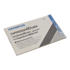 Olympus Superzoom 80 wide quartz date Superzoom 2800 DLX Bedienungsanleitung 