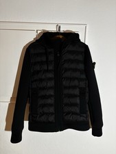 Stone Island Membrana TC Jacke Herren Gr. XL Schwarz mit Badge Top Zustand