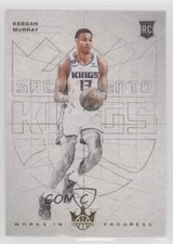 2022-23 Panini Court Kings Works in Progress Keegan Murray #15 5i2