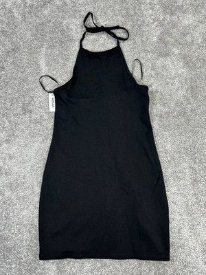 Sunday Best Dress Womens Medium Black Bodycon New