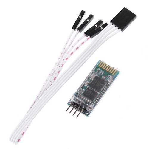 Wireless Serial 4 Pin Bluetooth RF Transceiver Module RS232 With Backplane Cable - Picture 2 of 5