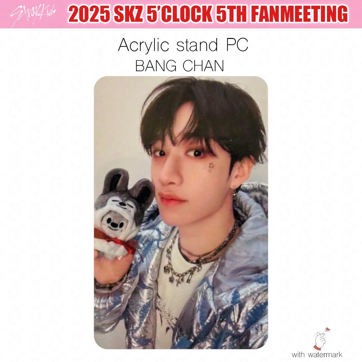 STRAY KIDS SKZ 5'CLOCK 5TH FANMEETING PHOTO CARD STAYZONE MD STRAY KIDS SKZ 5'CLOCK 5TH FANMEETING PHOTO CARD STAYZONE MD
