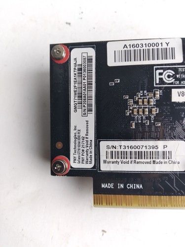 PNY NVidia GeForce GT710 DDR3 1GB Video Card HDMI DVI VGA PCIe - Picture 5 of 6
