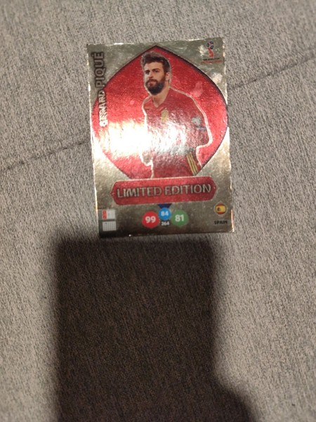 GERARD PIQUÉ. EDICIÓN LIMITADA. RUSSIA 2018