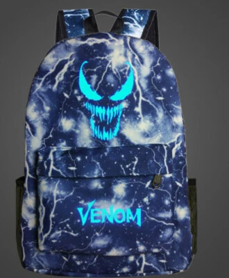 Marvel Spider Man Venom School Bag Boys Travel Backpack Girls Shoulders Bag Gift