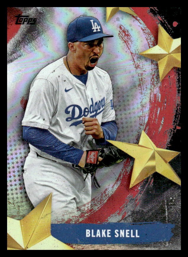 2025 Topps Series 2 Stars MLB SMLB-52 Blake Snell – Los Angeles