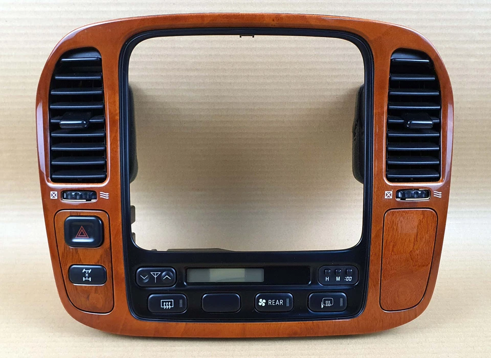 LEXUS LX470 2001-2002 control de clima bisel ventilación 84010-60220 OEM Foto 2 de 4