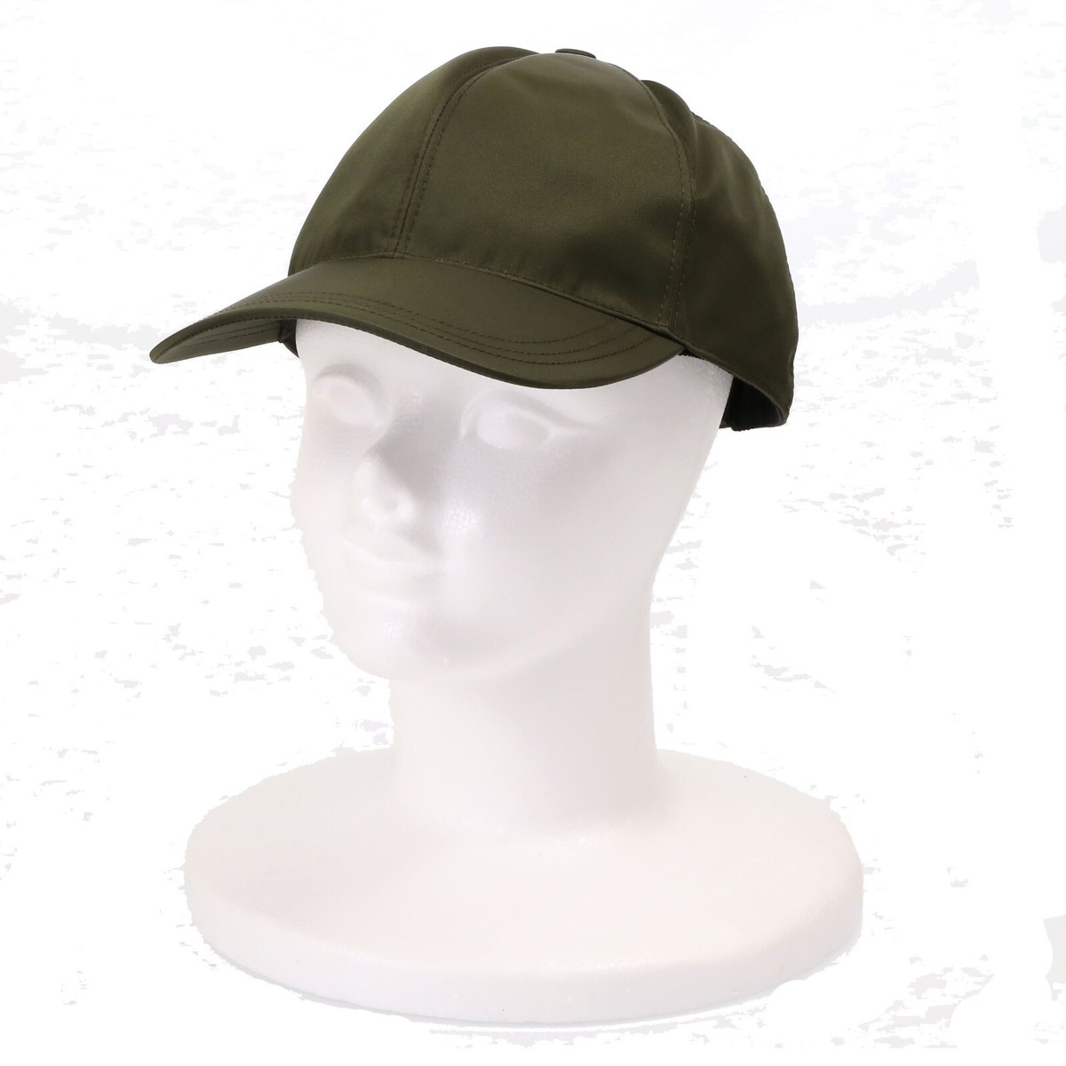 PRADA ナイロンキャップ カーキ Lサイズ PRADA Baseball cap Men's Women's Nylon 2HC274 2DMI F0244