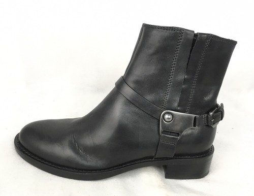 leather ankle boots size 5