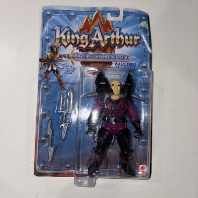 WARLORD SLASHER Action Figure King Arthur &The Knights of Justice 1992 Mattel