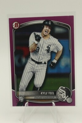 #ad #ad 2025 Bowman Kyle Teel Fuchsia Paper 250 White Sox $2.00