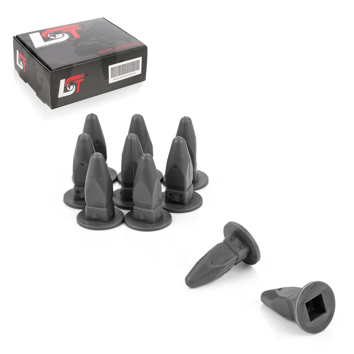 10x Insert Nut License Plate Holder Mounting Clips for VW