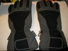 Thinsulate Men's Gray Black Gloves S/M EUC T43 