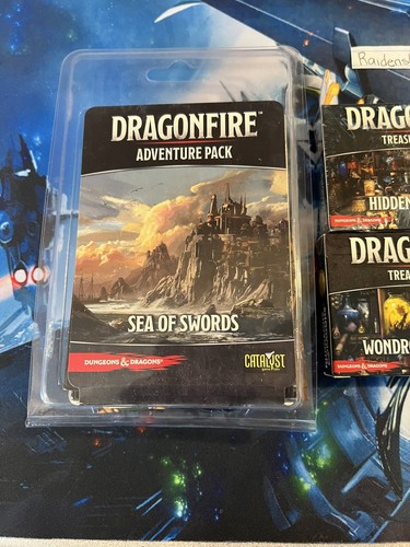 Catalyst Game Labs Dragonfire D&D Deckbuilding Hidden Treasures Included ! - Picture 3 of 10