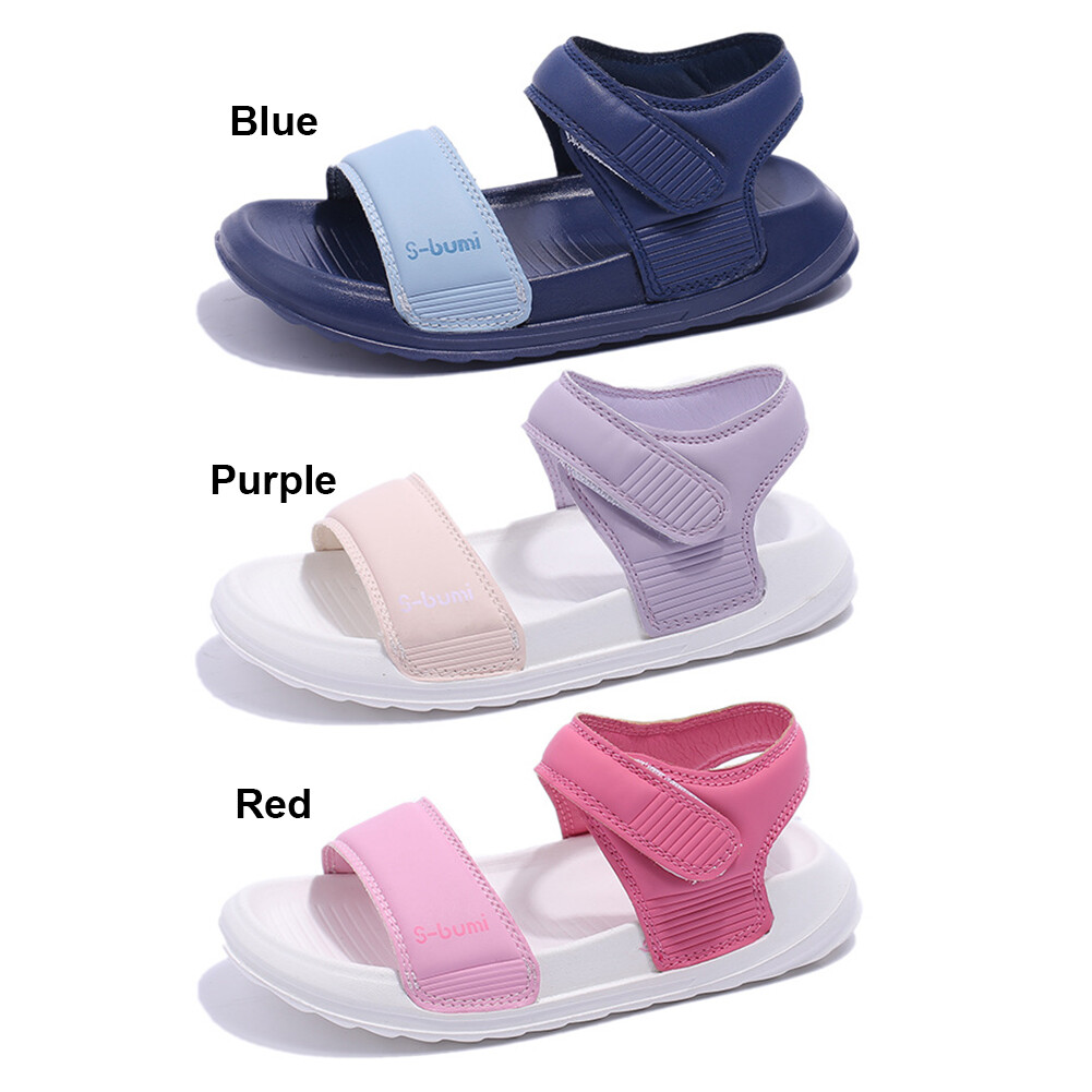 SAOLA Sandali bambini antiscivolo estivi slide sandali suola morbida punta aperta scarpe basse