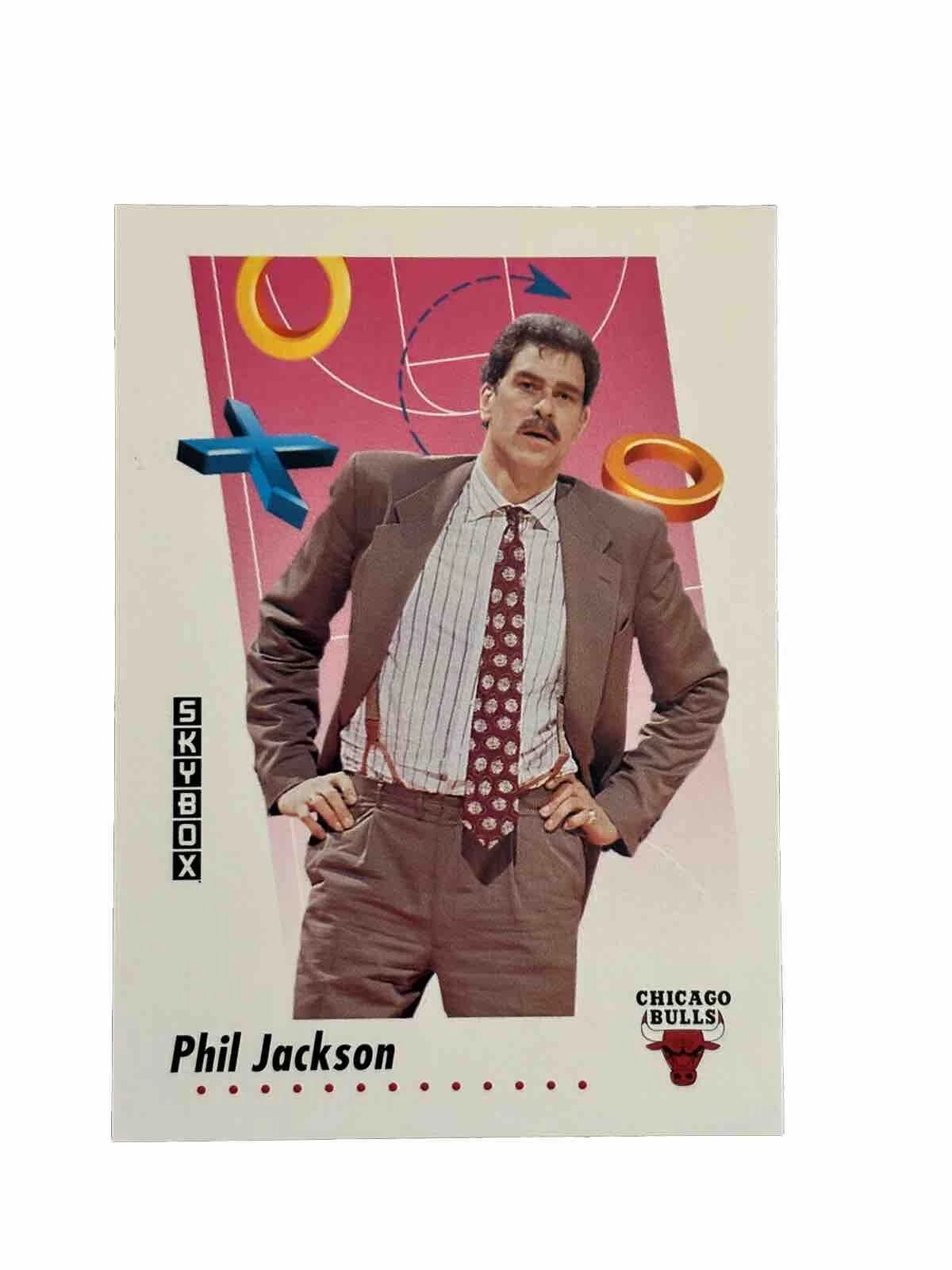 Phil Jackson trading card