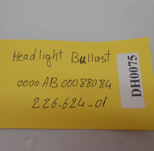 Headlight Ballast 0000AB00088084 226.624-01 DH0075 - Picture 5 of 5