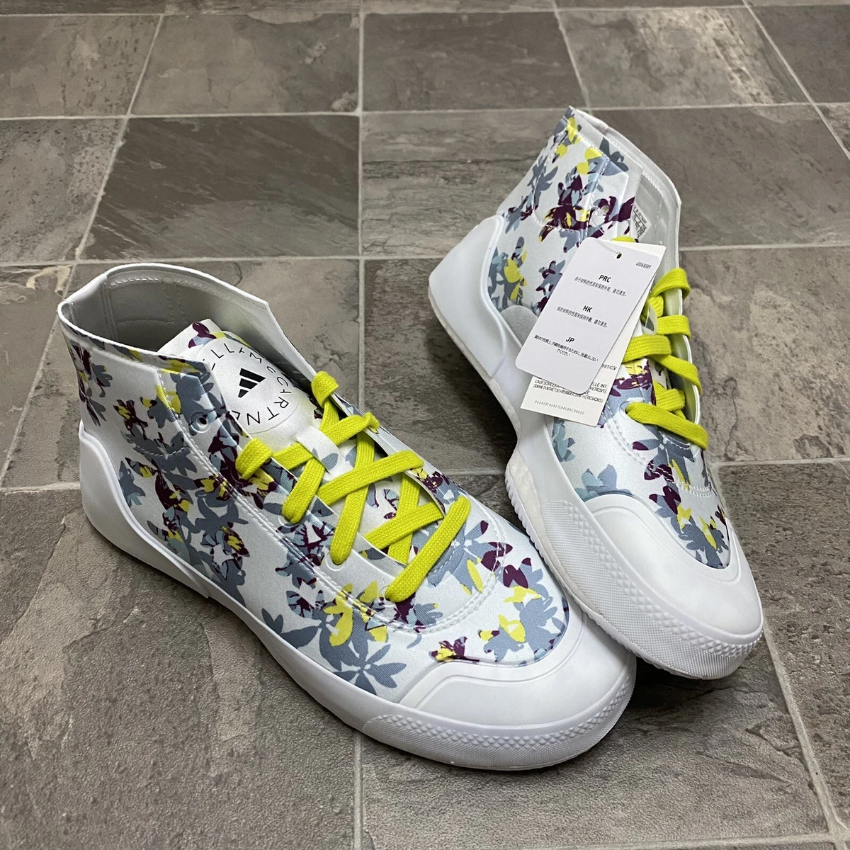 NWT Adidas Stella McCartney Treino Mid-Cut Print  Stella mccartney adidas,  Stella mccartney, Shoe print