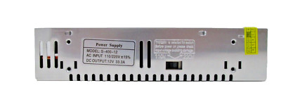 LED Power Supply 400W 12V 33A Single Output Switching Strip Light 110V/220V