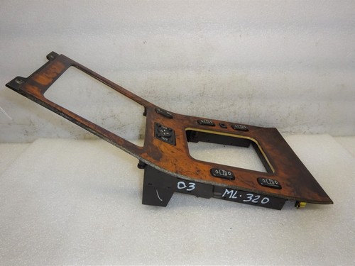 02-03 Mercedes ML320 W163 Center Console Shifter Trim W/ Switches OEM AK2208269 - Picture 7 of 12