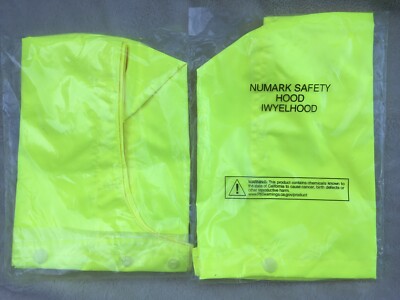 Numark Safety Yellow Hood IWYELHOOD 2 Pack NEW