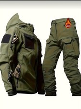 Fishing suit. Tactical Hard wearing jacket and trouser set Sale price