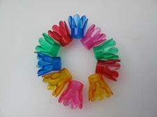 10 Vintage Light Tree Reflectors Christmas Light Covers - Lot of 18 Assorted