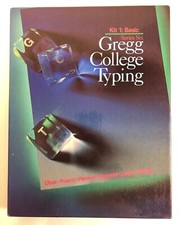 Gregg College Typing: Series Six Kit 1 - Basic Progress Record 1980s Keyboarding