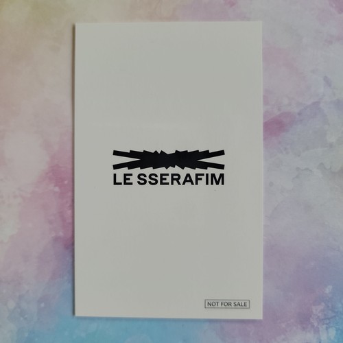 LE SSERAFIM UNFORGIVEN JAPAN 2ND SINGLE Lucky Draw Photo card Universal music - Picture 55 of 58