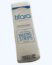 Tifara Beauty Non Woven Large 3x9 Body And Facial Wax Strips New NWT NIB Salon