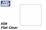 H20 Flat Clear (10 ml) H020 - mrhobby modellismo