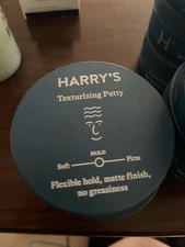 Harry's TEXTURIZING HAIR PUTTY 2.5oz Flexible Hold ~ Matte Finish