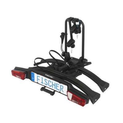 FISCHER Kupplungs- Fahrradträger RoadLine Heckträger 60kg 2 E-Bikes Fahrräder