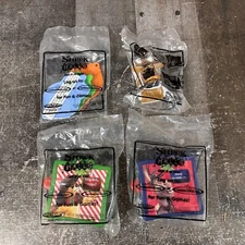 Carl's Jr. 2004 SHREK the Halls Dreamworks Figure Lot of 4 Sealed