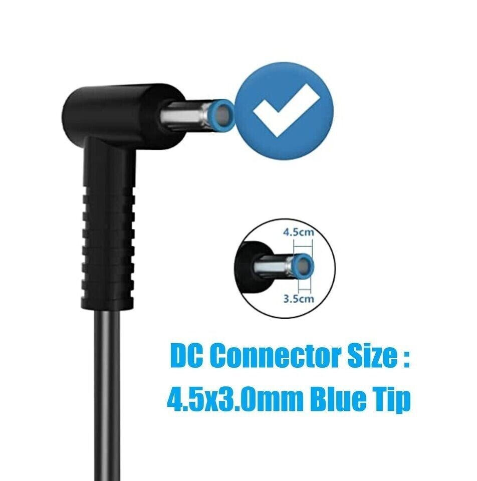 45W HP Stream 14-ax010wm (X7S46UA) Original Laptop Charger AC Adapter Power Cord