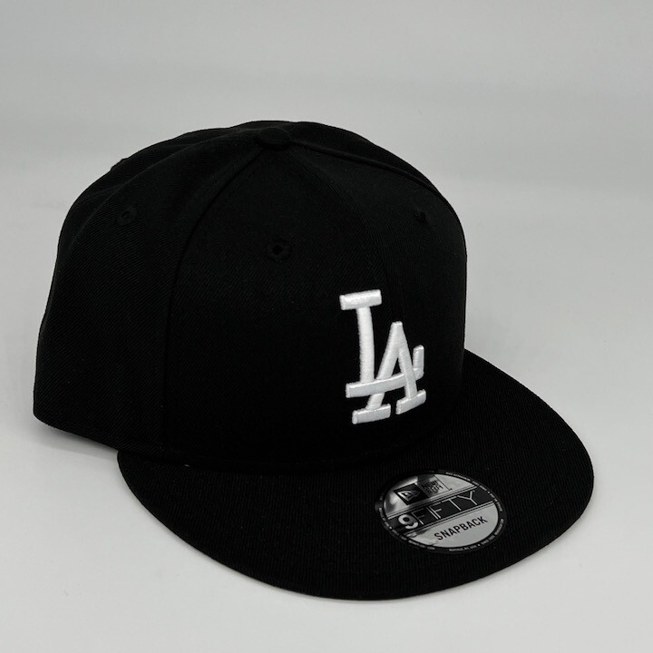 Los Angeles Dodgers 9FIFTY Adjustable Snapback New Era Cap - Black