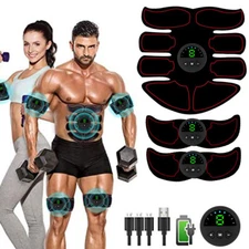 ABS Stimulator Abdominal Muscle Training Toning Belt Trainer Fitness Belt