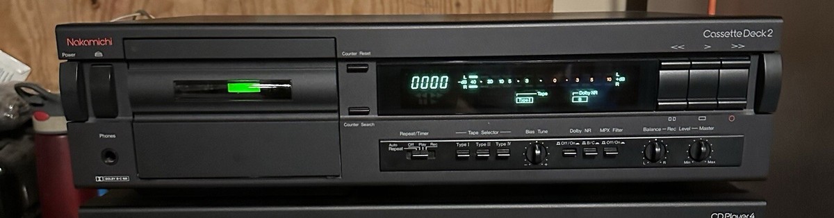 Nakamichi カセットデッキ Cassette Deck-2 （ジャンク） Nakamichi cassette deck 2 | eBay