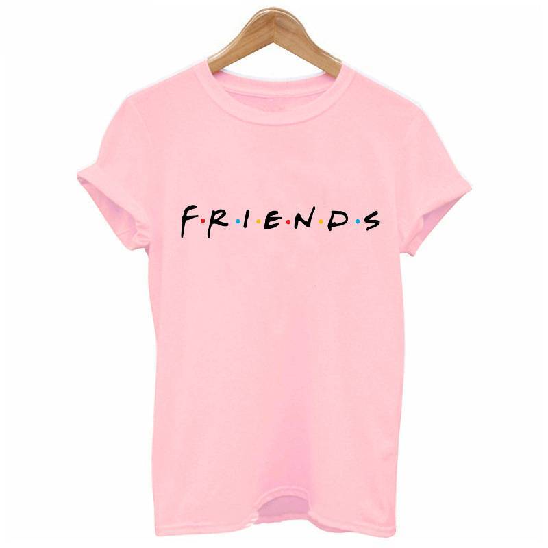 Casual street character print ladies short sleeve navy  Casual Top for Women
