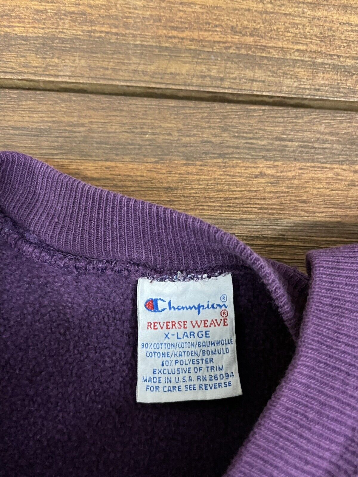 Vintage 1990’s Champion Reverse Weave Sweater - image 3