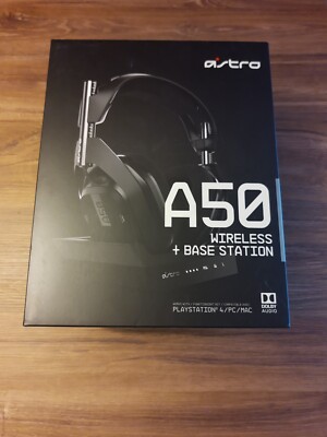 Astro Gaming A50 Headset - Schwarz PC PS4 PS5 * neuwertig *