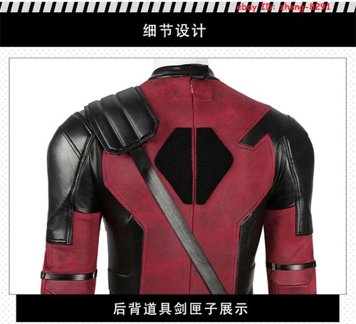 2024 Deadpool & Wolverine Halloween Jumpsuit Outfit Women's Cosplay Costume Suit - Picture 12 of 27