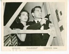 Hollywood Story-Richard Conte-Julie Adams-8x10-B&W-Promotional-Still